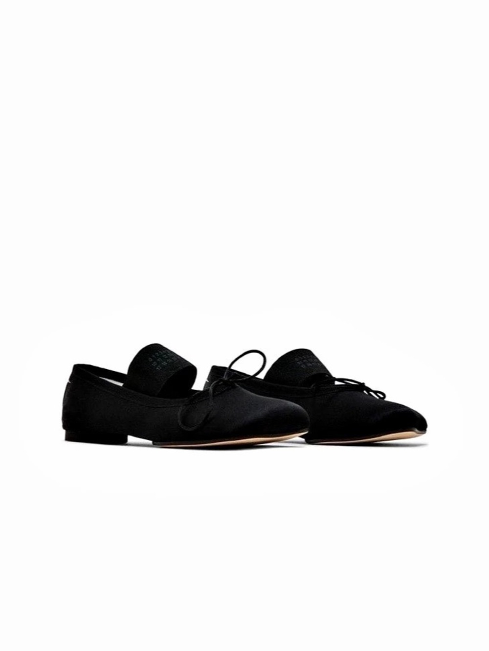 MM6 Maison Margiela Maison Margiela Tabi ballet flats Black EU 35